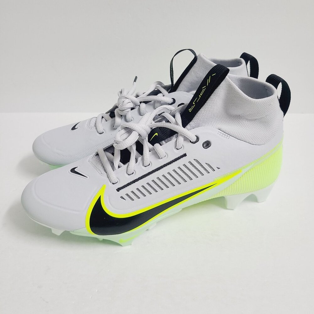 NEW Nike Vapor Edge Pro 360 2 Football Cleats DA5456-004 Size 11 Pure Platinum